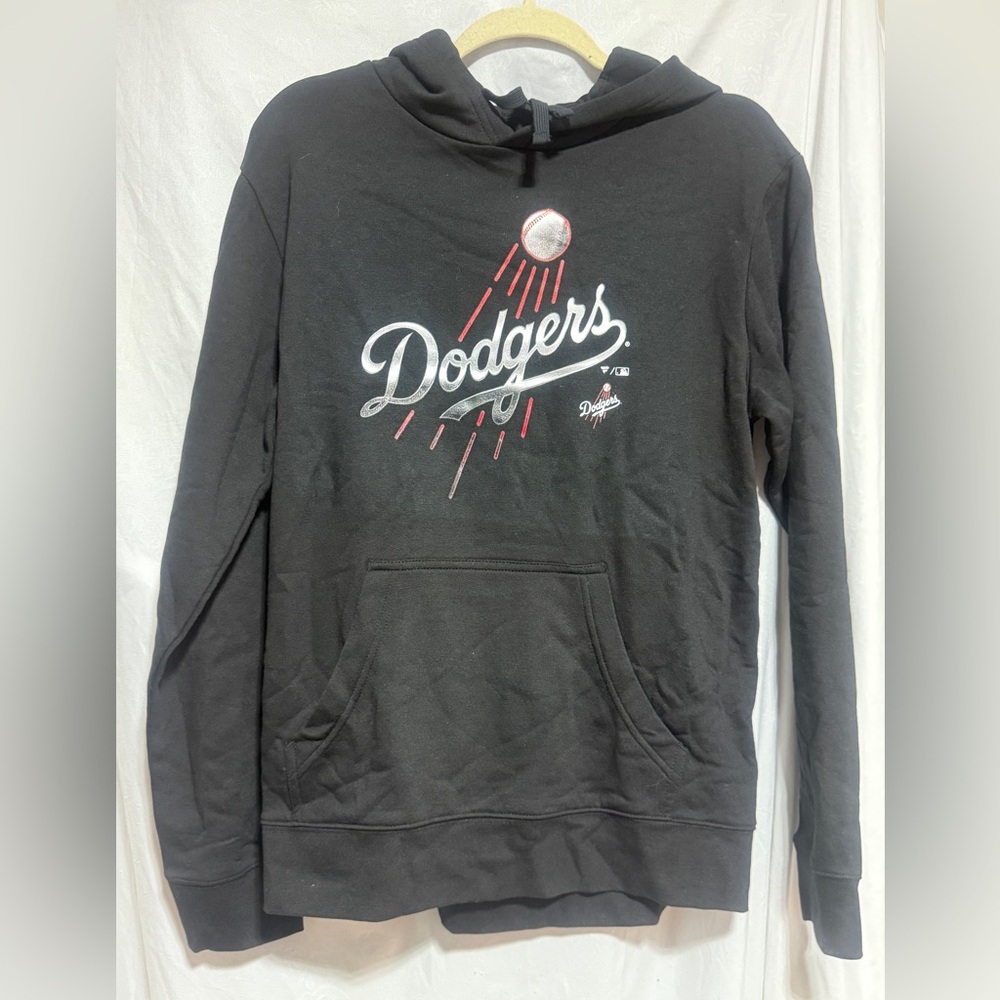 MLB Dodgers Black Pullover Sweatshirt New Men’s M with tags